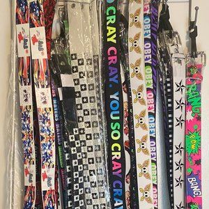 UNISEX ASSORTED FASHION GRAPHIC PRINTED GENUINE LEATHER BELTS